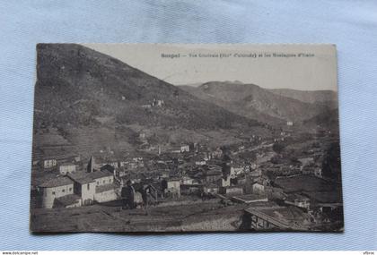 Sospel vue générale et les montagnes d'Italie, Alpes maritimes 06