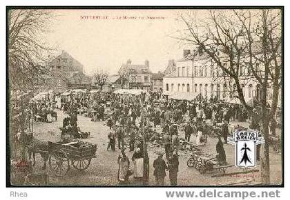 76 Sotteville-les-Rouen - SOTTEVILLE - Le Marché du Dimanche - cpa