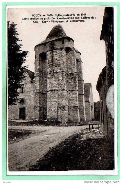 89 - SOUCY --  Belle eglise...