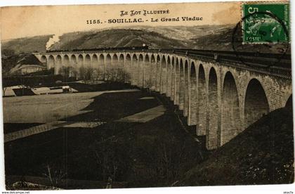 CPA Le Lot Illustre - SOUILLAC - Le Grand Viaduc (223717)