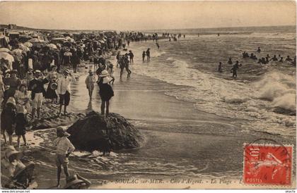 CPA SOULAC-sur-MER-Cote d'Argent-La Plage (28317)