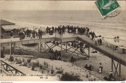 CPA SOULAC-sur-MER-Le Ponton (28324)