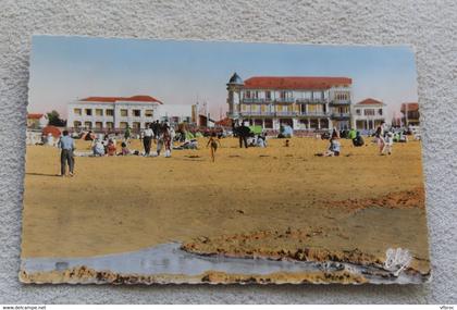 H709, Cpsm, Soulac sur mer, la plage et le ponton, Gironde 33