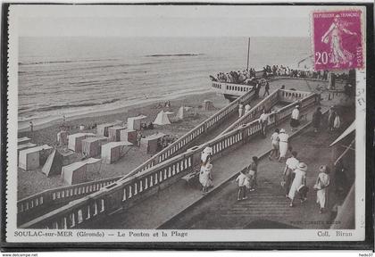 Soulac sur Mer - Le Ponton et la Plage