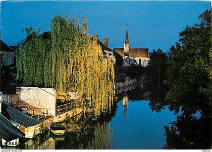 77 - Souppes sur Loing - Bords du Loing - Vue de Nuit - CPM - Voir Scans Recto-Verso