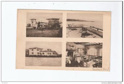 SOUSTONS  (LANDES) LE PAVILLON LANDAIS HOTEL OUVERT TOUTE L'ANNEE (CARTE 4 VUES)