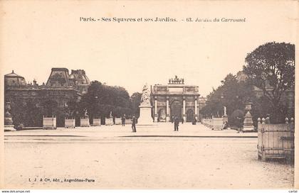 75 - PARIS - Ses Squares et ses Jardins - Jardin du Carrousel