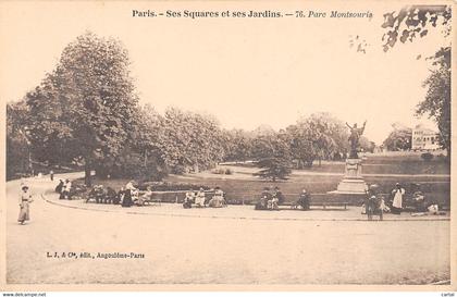 75 - PARIS - Ses Squares et ses Jardins - Parc Montsouris