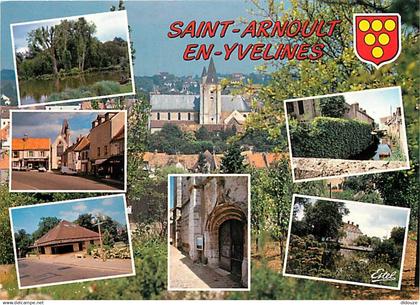 78 - Saint Arnoult en Yvelines - Multivues - Blasons - CPM - Carte Neuve - Voir Scans Recto-Verso