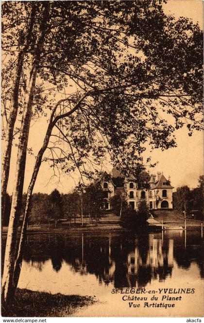 CPA SAINT-LEGER-en-YVELINES Chateau du Planet (1384561)