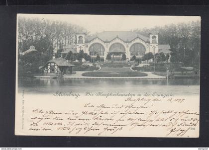 CP Strasbourg Orangerie 1897