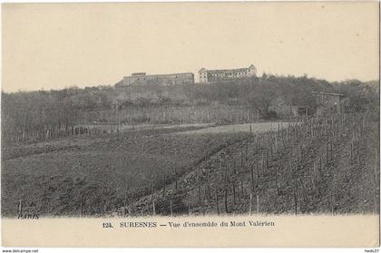 Suresnes - Vue d'ensemble du Mont Valérien