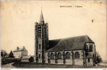 CPA SURVILLIERS - L'Église (107918)