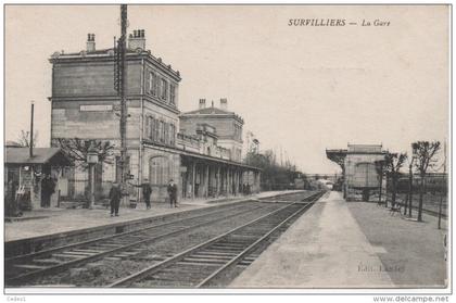 SURVILLIERS   LA  GARE