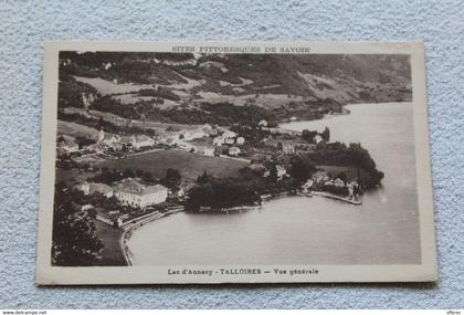 Talloires, vue générale, lac d'Annecy, Haute Savoie 74