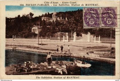 CPA TOULON TAMARIS-Les SABLETTES-Station de MANTEAU (338006)