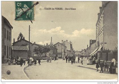 Carte Postale Ancienne de THAON les VOSGES