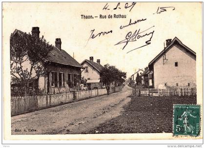 Carte Postale Ancienne de THAON les VOSGES