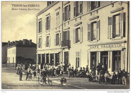 Carte Postale Ancienne de THAON les VOSGES