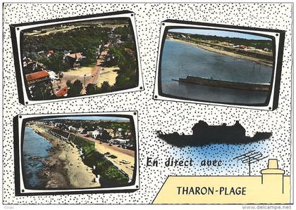 CPSM Tharon Plage vues multiples