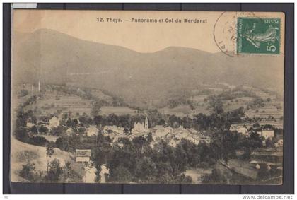 38 - Theys - Panorama et Col du Merdaret