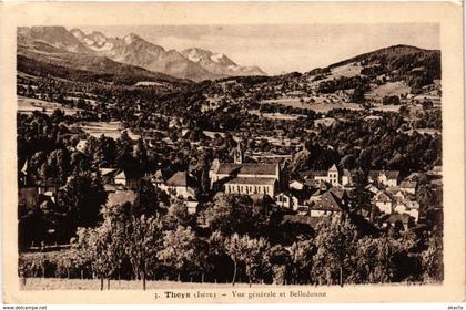 CPA Theys - Vue Generale et Belledonne FRANCE (961834)