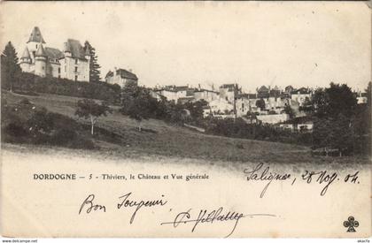 CPA Thiviers- Le Chateau et vue generale FRANCE (1073334)