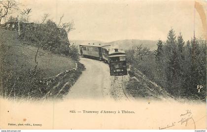 THONES passage du Tramway Annecy à Thônes