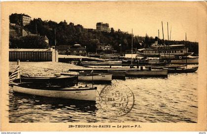 CPA THONON-les-BAINS - Le Port (248335)