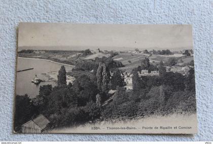 Thonon les bains, pointe de Ripaille et Concise, Haute Savoie 74