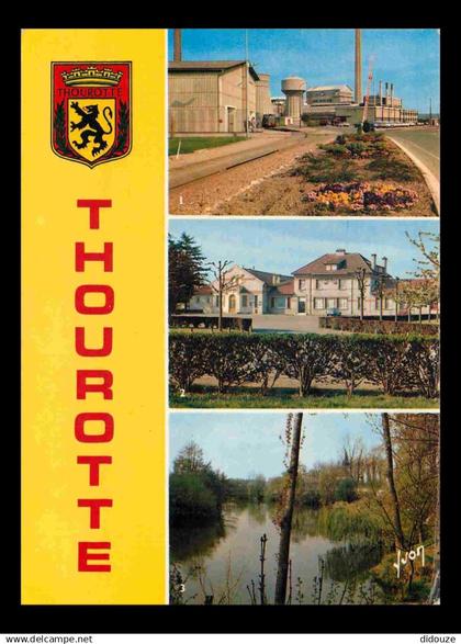 60 - Thourotte - Multivues - Blasons - CPM - Voir Scans Recto-Verso