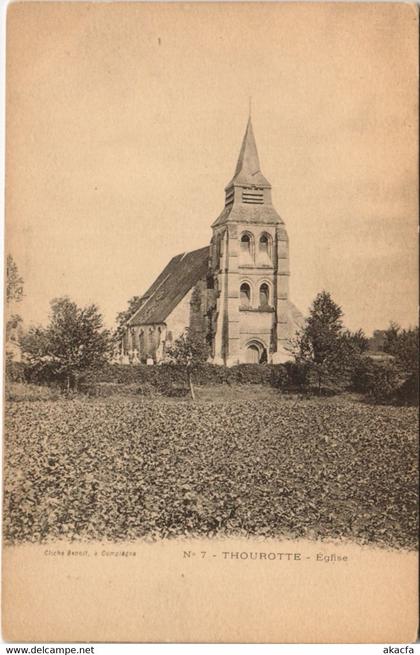 CPA THOUROTTE - Église (130751)