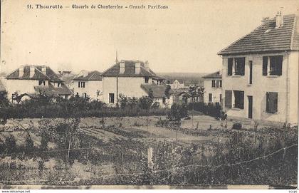 CPA Thourotte Glacerie de Chantereine Grands Pavillons