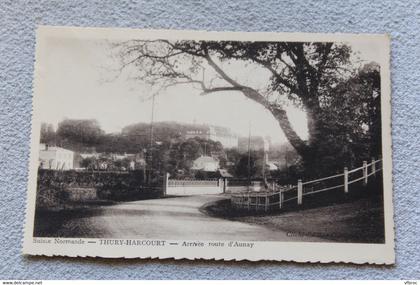 Thury Harcourt, arrivée route d'Aunay, Calvados 14