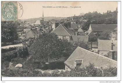 TILLIERES SUR AVRE - Vue générale