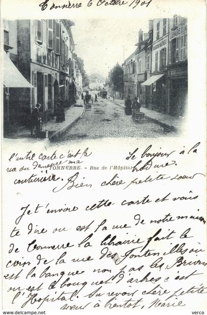 Carte Postale ANCIENNE  de  TONNERRE