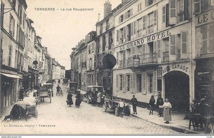 CPA Tonnerre La Rue Rougemont