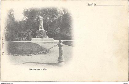 Toul - Monument 1870