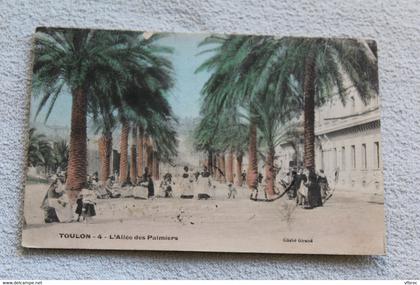 Toulon, l'allée des palmiers, Var 83