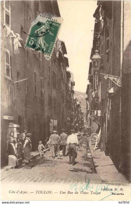 Toulon, Une Rue du Vieux Toulon