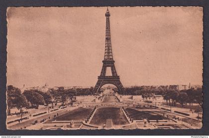 FRANCE, Postcard RPPC, Paris, Tour Eiffel