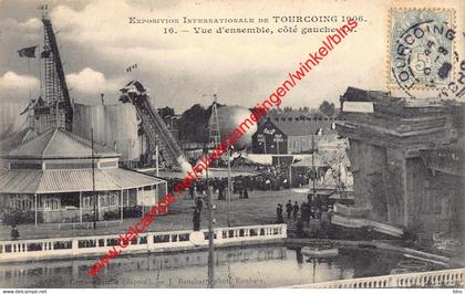 Exposition Internationale 1906 - vue d'ensemble - Tourcoing - (59) Nord