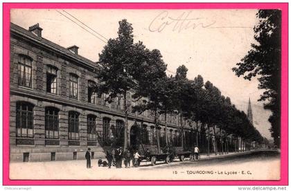 Tourcoing - Le Lycée - Animée - E.C. - 1904