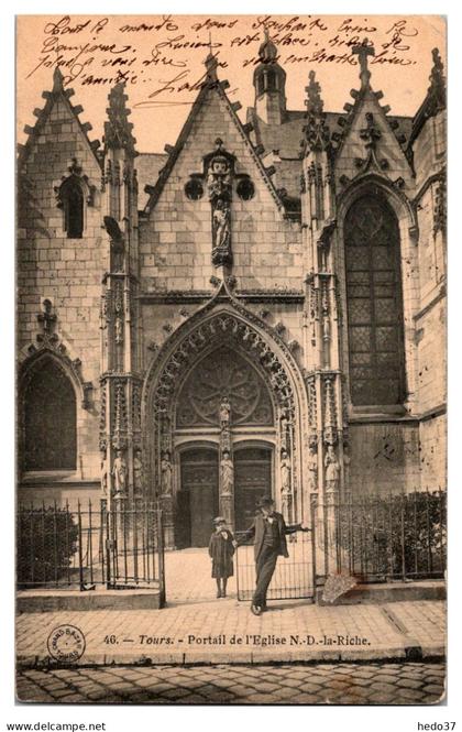 Tours - Eglise Notre Dame la Riche