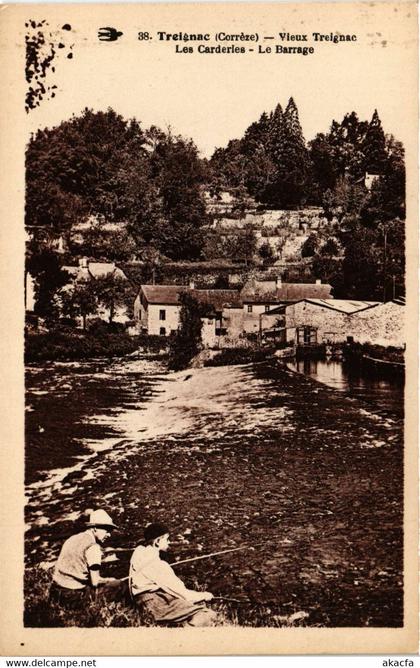 CPA AK TREIGNAC - Vieux TREIGNAC - Les Carderies - Le Barrage (692036)