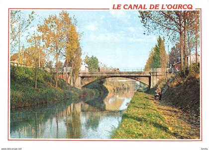 & 93 Tremblay les Gonesse Tremblay en France CPM le canal de l' Ourcq