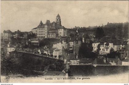 CPA UZERCHE vue générale (144630)