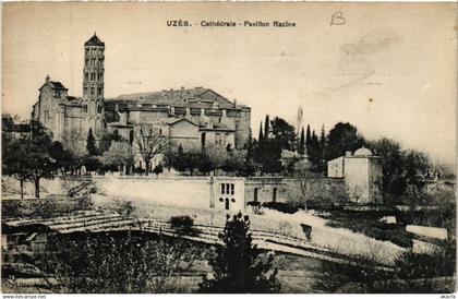 CPA AK UZES - Cathédrale - Pavillon Racine (459276)