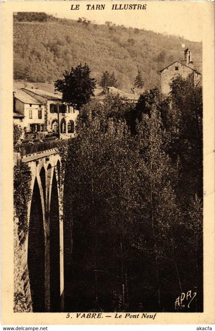 CPA Vabre Le Pont Neuf FRANCE (1016454)