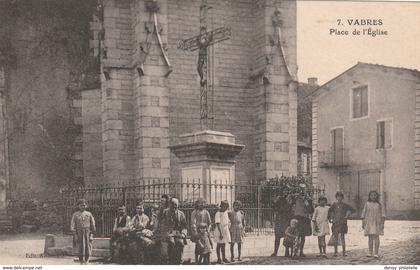 12/ Vabres - Place de L'Eglise   - edition Audouard 7